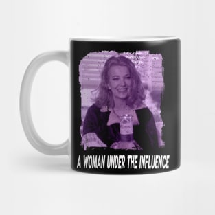 Raw Emotions Unveiled A Woman Under Film Apparel for Cinema Aficionados Mug